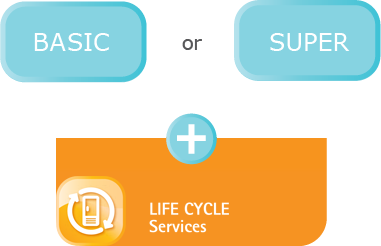 Basic or Super + Life Cycle Services