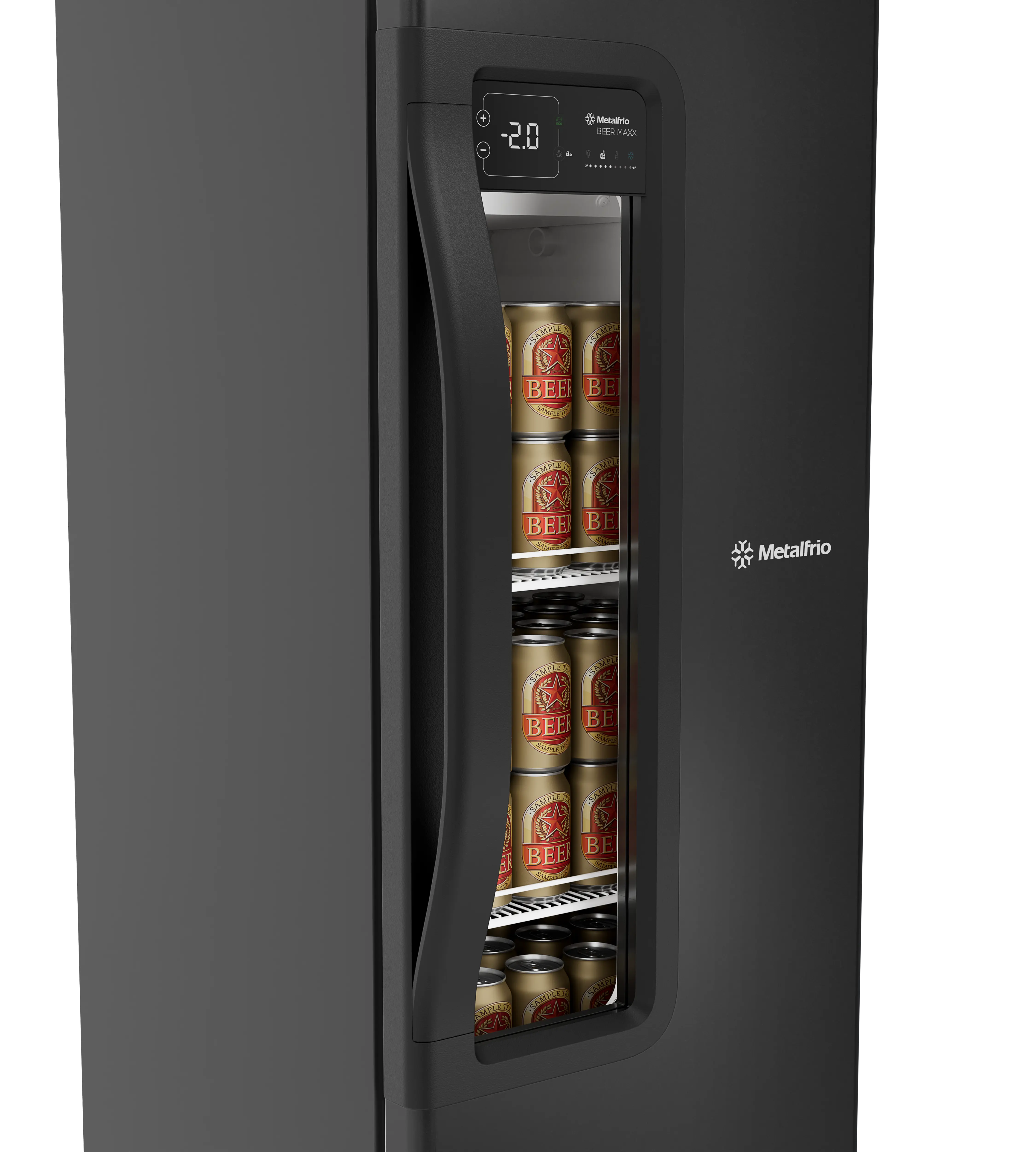 Beer Maxx 250 (VN25TP) - Cervejeira Cor Preto Onix - 264L