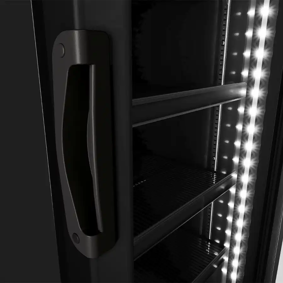 VF50 Supreme All Black - Freezer Vertical Frost Free para Sorvetes